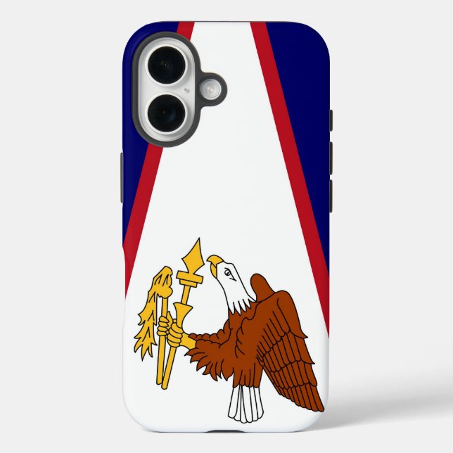 Apple iPhone 16 Case-Mate with American Samoa flag Case (Back)