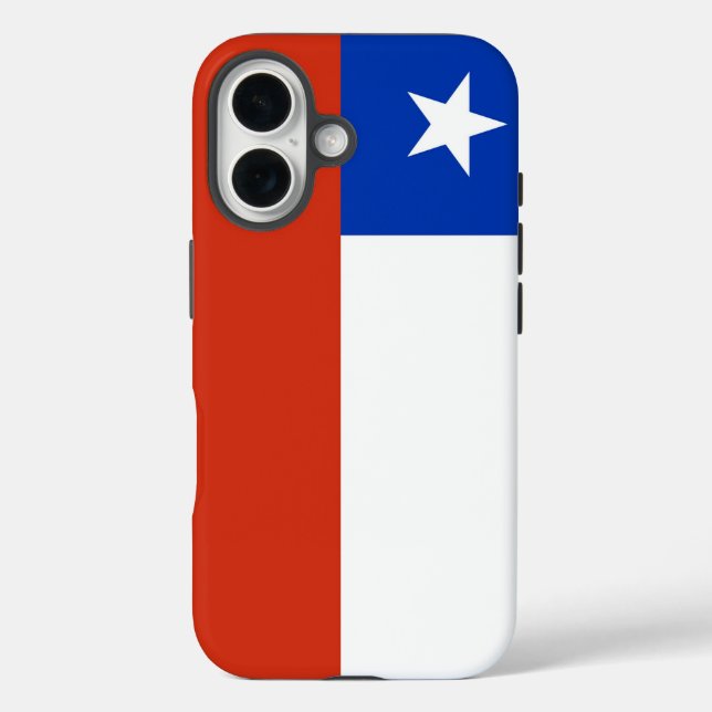 Apple iPhone 16 Case-Mate with Chile flag Case (Back)