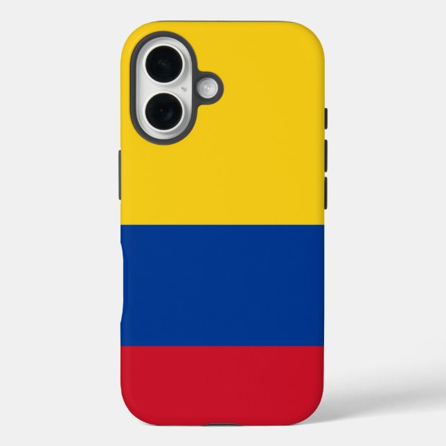 Apple iPhone 16 Case-Mate with Colombia flag Case (Back)