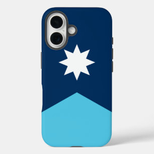 Apple iPhone 16 Case-Mate with Minnesota flag iPhone 16 Case