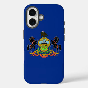 Apple iPhone 16 Case-Mate with Pennsylvania flag iPhone 16 Case