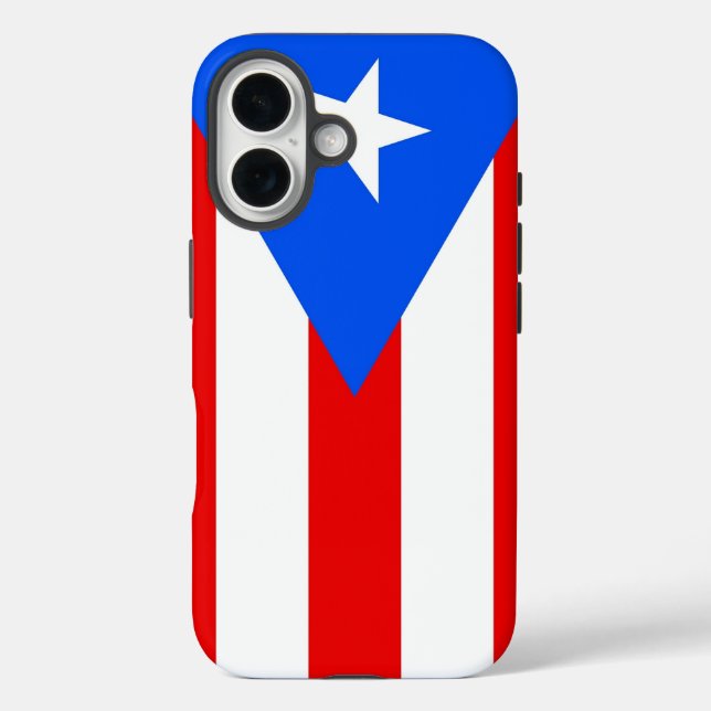 Apple iPhone 16 Case-Mate with Puerto Rico flag Case-Mate iPhone Case (Back)