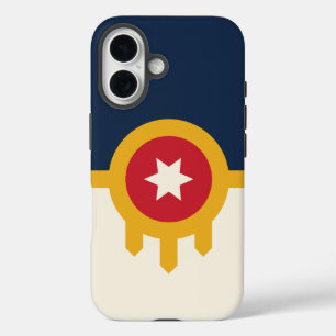 Apple iPhone 16 Case-Mate with Tulsa City flag iPhone 16 Case