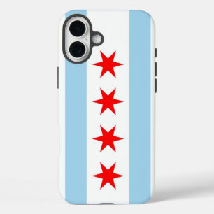 Apple iPhone 16 Plus Case-Mate Chicago flag iPhone 16 Plus Case