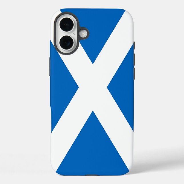 Apple iPhone 16 Plus Mate, Scotland flag Case-Mate iPhone Case (Back)