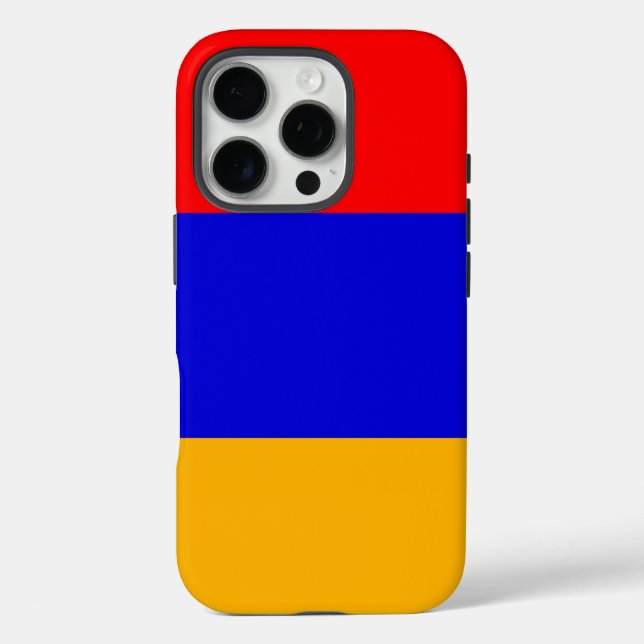 Apple iPhone 16 Pro Case-Mate, Armenia flag Case-Mate iPhone Case (Back)