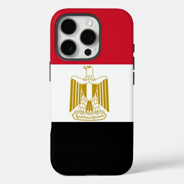 Apple iPhone 16 Pro Case-Mate, Egypt flag Case-Mate iPhone Case (Back)
