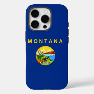 Apple iPhone 16 Pro Case-Mate, Montana flag iPhone 16 Pro Case