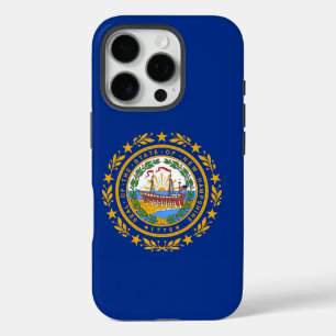 Apple iPhone 16 Pro Case-Mate, New Hampshire flag Case