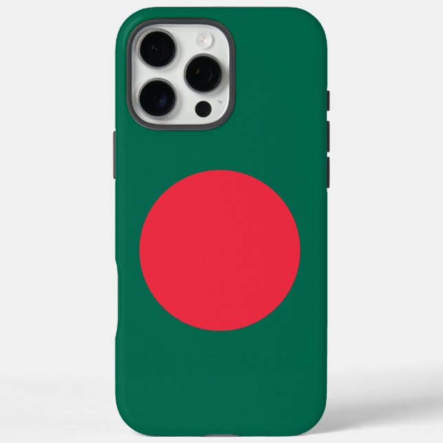Apple iPhone 16 Pro Max Case, Bangladesh flag Case-Mate iPhone Case (Back)