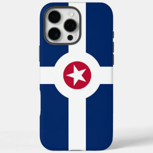 Apple iPhone 16 Pro Max Case, Indianapolis flag iPhone 16 Pro Max Case