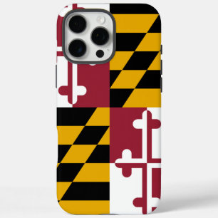 Apple iPhone 16 Pro Max Case, Maryland flag iPhone 16 Pro Max Case