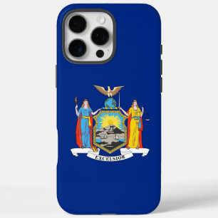 Apple iPhone 16 Pro Max Case, New York State flag iPhone 16 Pro Max Case