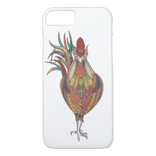 Apple iPhone 8/7 Case-Colorful Chicken iPhone 8/7 Case
