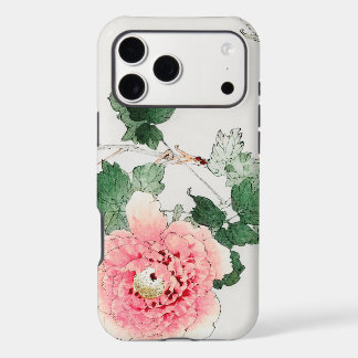 APPLE iPhone / iPad case JAPANESE PEONY INITIAL