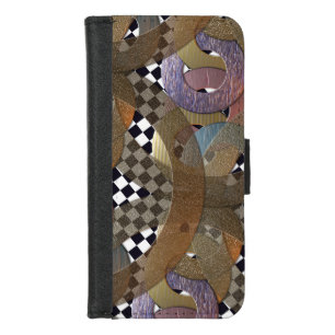 Apple IPhone or Samsung Galaxy portfolio hoesje 8/7 Wallet Case
