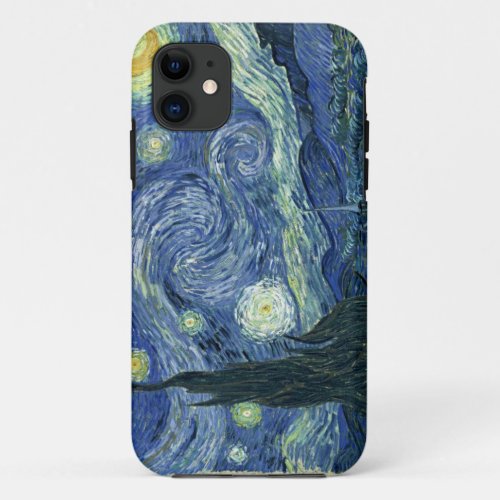 Apple iphone Van Gogh Starry Night cell sleeve iPhone 11 Case