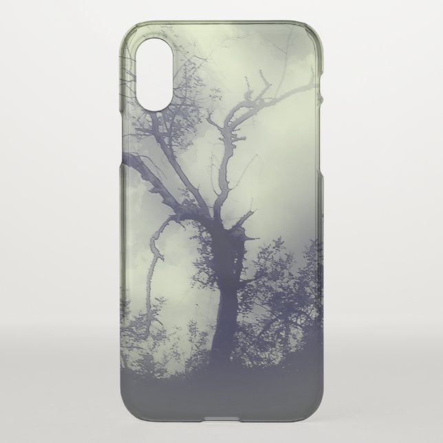 APPLE iPhone X Case TREE ART AND DESIGN (Back)