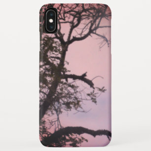 apple iphone x case TREE IN SUNSET DESIGN