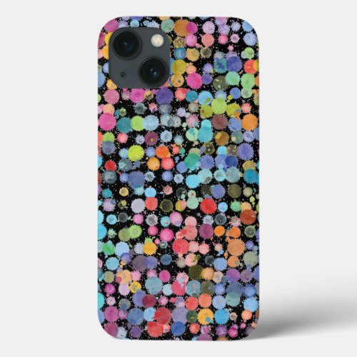 Apple iPhone X CaseMate Case Watercolor Paint Dots