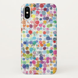 Apple iPhone X CaseMate Case Watercolor Paint Drop