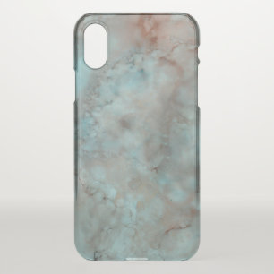 Apple IPHONE X Inks of Blue-Greens iPhone X Case