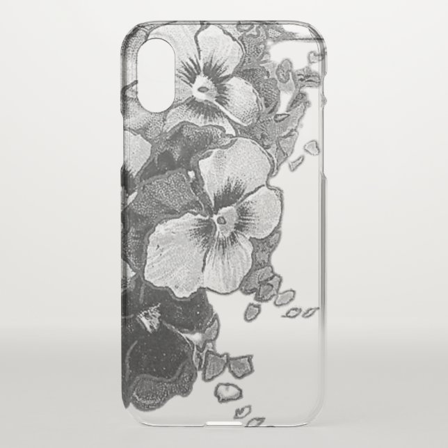 Apple iPhoneX Case ART AND DESIGN STYLE (Back)