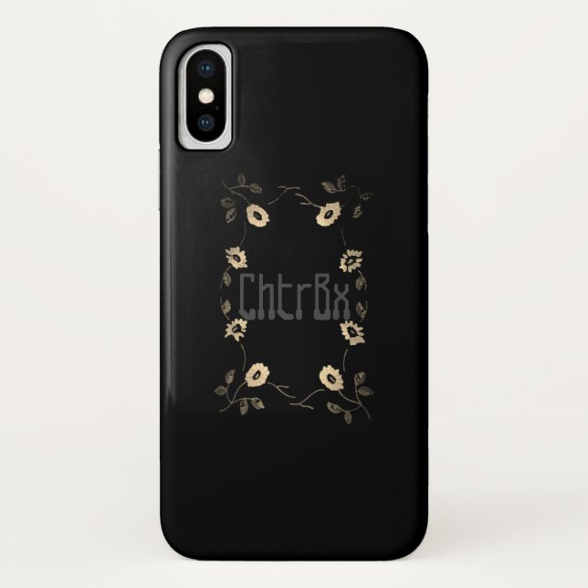 Apple iphoneX case ART&DESIGN STYLE (Back)
