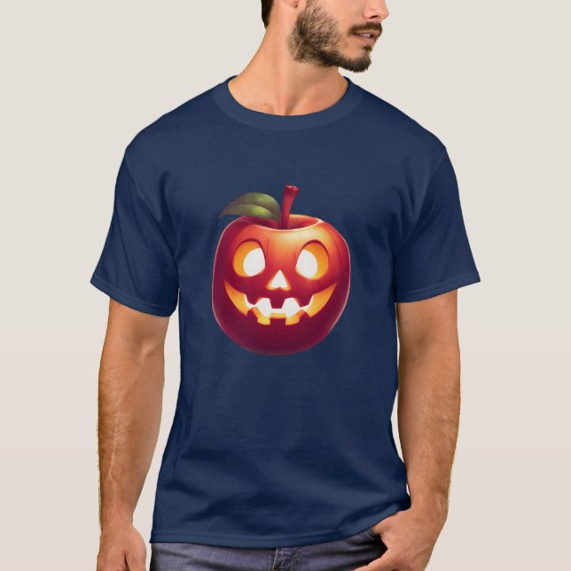 Apple Jack O' Lantern T-Shirt (Front)