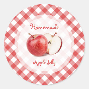 Apple Jam Jelly or Applesauce sticker