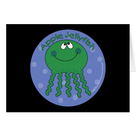 Apple Jellyfish (Front Horizontal)