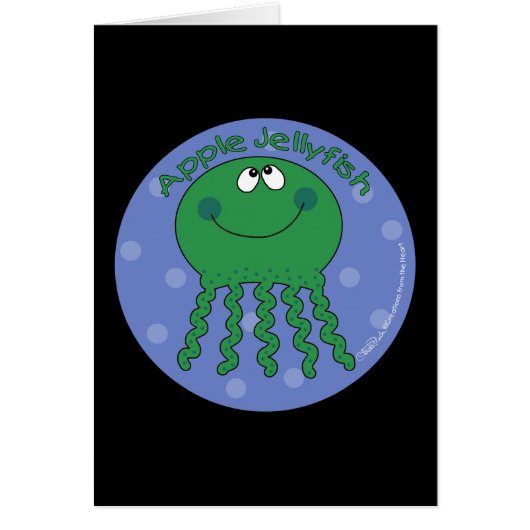 Apple Jellyfish Cards (Front)