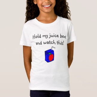 apple_juice_box, Hold my juice box and watch this! T-Shirt