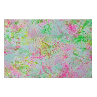 APPLE LEAVES FAUX CANVAS PRINT