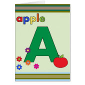 Apple Letter A (Front)