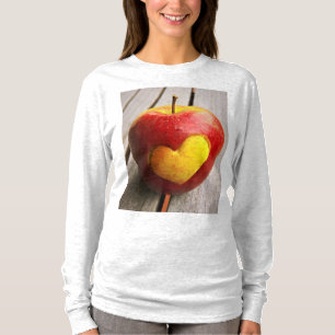 "Apple Love" Cute Photo. Buy Now T-Shirt