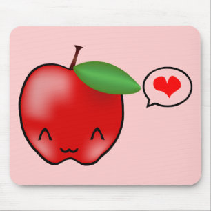 Apple Love Mouse Pad