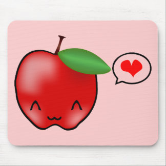 Apple Love Mouse Pad