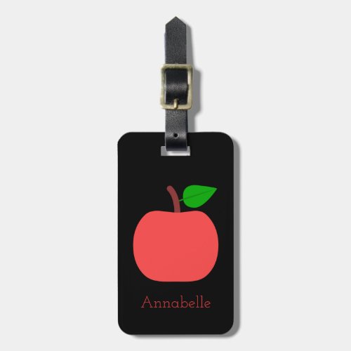 Apple Luggage Tag