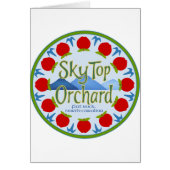 Apple Mandala - Blue (Front)