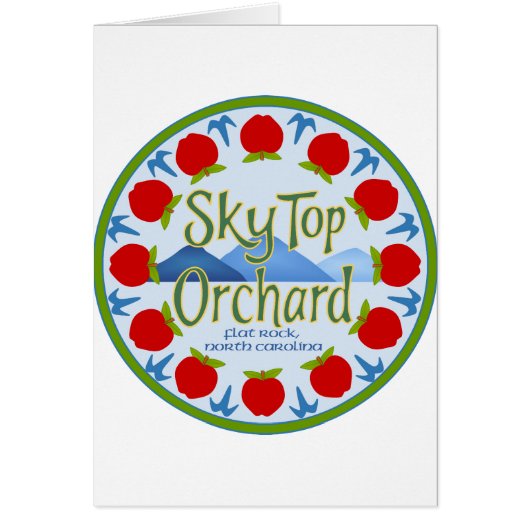 Apple Mandala - Blue (Front)