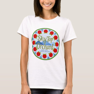 Apple Mandala - Blue T-Shirt