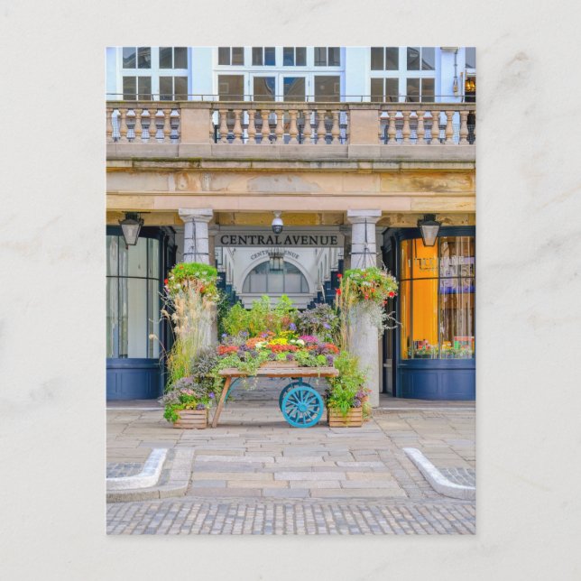 Apple Market, Covent Garden, London Postcard (Front)
