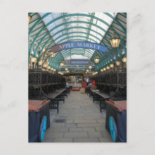 Apple Market, Covent Garden, London Postcard