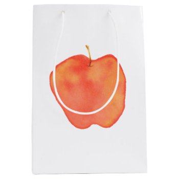 Apple Medium Gift Bag by scribbleprints at Zazzle