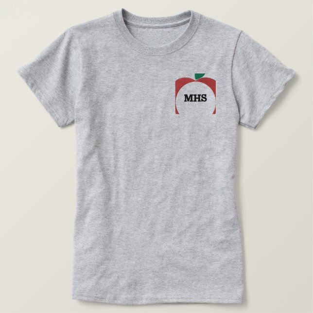 Apple Monogram Embroidered Shirt (Design Front)