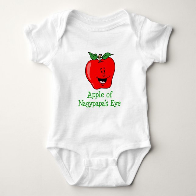 Apple Nagypapa's Eye Baby Bodysuit (Front)