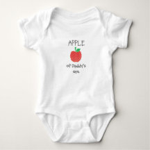 Apple of (daddy, mommy,your choice)Eye Customized
