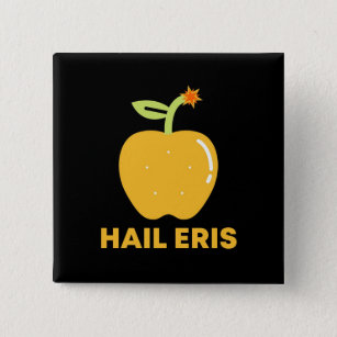 Apple of Discord Hail Eris Button