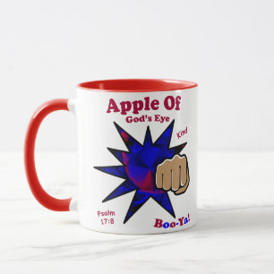 Apple of God's Eye Christian Mug